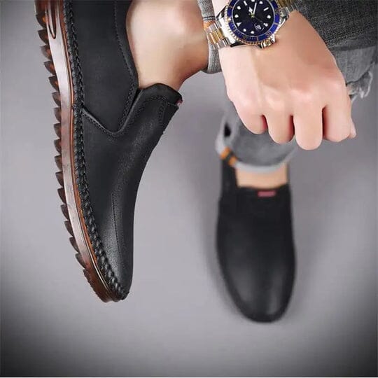 Italian Leather Shoe - Ultra Comfortable and Breathable